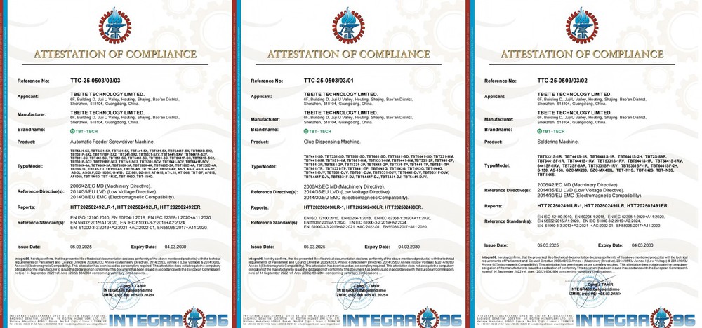 CE Certification CE Certification